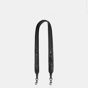 Coach Rexy Novelty Strap Black leather Gunmetal